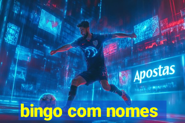 bingo com nomes